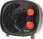 REXANT 60-0034 Тепловентилятор электрический настольный 2кВт со спиральным нагревательным элементом, черный REXANT