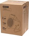 REXANT 60-0038 Пушка тепловая электрическая, круглая, регулировка угла наклона, ТЭН, 2кВт REXANT REXANT 60-0038 Пушка тепловая электрическая, круглая, регулировка угла наклона, ТЭН, 2кВт REXANT