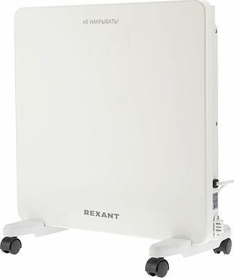 REXANT 60-0099 Конвектор электрический с электронным термостатом, 1кВт, Х-нагревательный элемент, REXANT