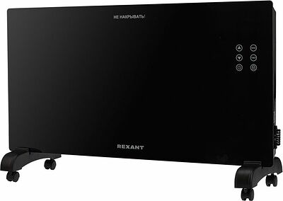 REXANT 60-0114 Конвектор электрический с электронным термостатом, 2кВт, Х-нагревательный элемент, Wi-fi, REXANT