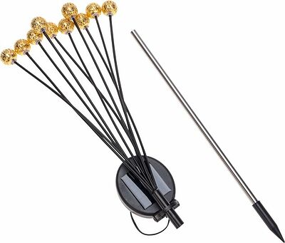 REXANT 602-2401 Светильник грунтовый Лалели, 3000К, встроенный аккумулятор, солнечная панель, коллекция Стамбул REXANT