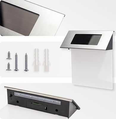REXANT 602-2413 Светильник садовый Риджент, 4000К, встроенный аккумулятор, солнечная панель, коллекция Лондон REXANT