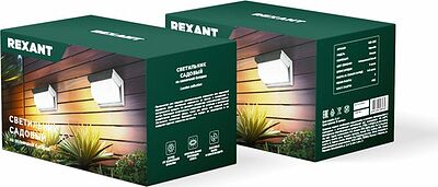REXANT 602-2415 Светильник садовый Карнаби, 4000К, встроенный аккумулятор, солнечная панель, коллекция Лондон REXANT