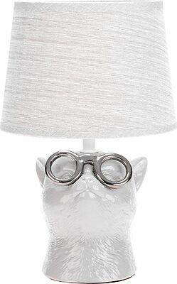 REXANT 603-1033 Светильник декоративный quot;Кот в очках quot;, цоколь Е14, 40Вт, белый REXANT