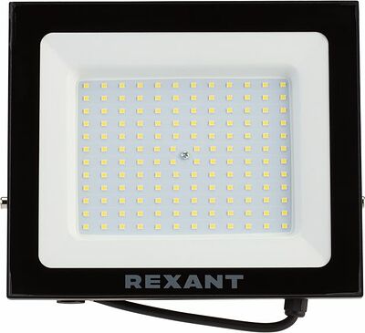 REXANT 605-004 Прожектор светодиодный СДО 50Вт 4000Лм 6500К холодный свет, черный корпус REXANT