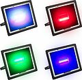 REXANT 605-013 Прожектор цветного свечения мультиколор (RGB) 50Вт с пультом ДУ REXANT