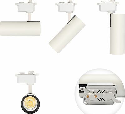 REXANT 611-005 Светильник светодиодный трековый Star Track 20Вт 4000К LED белый REXANT