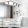REXANT 611-009 Светильник светодиодный трековый Star Track 30Вт 4000К LED черный REXANT REXANT 611-009 Светильник светодиодный трековый Star Track 30Вт 4000К LED черный REXANT