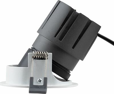 REXANT 615-1004 Светильник встраиваемый поворотный REXANT Horeca Dark Light с антиослепляющим эффектом 12 Вт 4000 К Oval LED WHITE