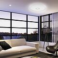 REXANT 650-1018 Светильник настенно-потолочный Aqua LED 36 Вт 2700-6500 К, управление с пульта и с выключателя, диммирование, встроенный ночник L REXANT REXANT 650-1018 Светильник настенно-потолочный Aqua LED 36 Вт 2700-6500 К, управление с пульта и с выключателя, диммирование, встроенный ночник L REXANT