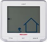 REXANT 70-0597 Метеостанция S637B с ЖК-экраном и беспроводным датчиком REXANT