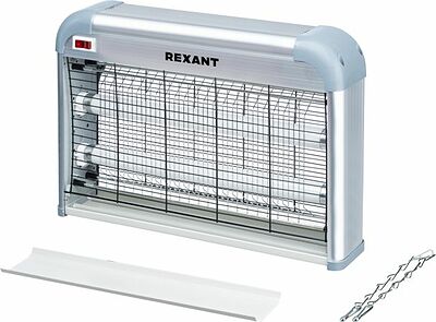 REXANT 71-0046 Антимоскитная инсектицидная лампа S 80м², 2х10Вт, 220В REXANT