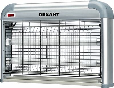 REXANT 71-0046 Антимоскитная инсектицидная лампа S 80м², 2х10Вт, 220В REXANT