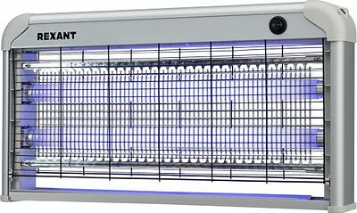 REXANT 71-0056 Антимоскитная инсектицидная лампа S 100м², 2х15Вт, 220В REXANT