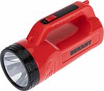 REXANT 75-706 Фонарь прожекторный, двухрежимный, с наплечным ремнем и встроенной солнечной батареей REXANT