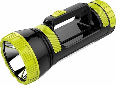 REXANT 75-7822 Фонарь прожекторный, двухрежимный, с солнечной панелью, USB зарядкой и наплечным ремнем REXANT
