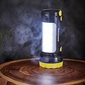 REXANT 75-7822 Фонарь прожекторный, двухрежимный, с солнечной панелью, USB зарядкой и наплечным ремнем REXANT
