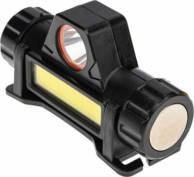 REXANT 75-7839 Фонарь налобный NEW AGE, трехрежимный, поворотный, сверхлегкий, с магнитом REXANT