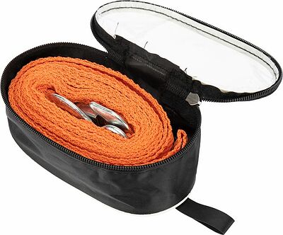 REXANT 80-0226 Трос буксировочный 2,5т, 5м, с двумя крюками, в чехле REXANT