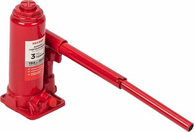 REXANT 80-0609 Домкрат гидравлический бутылочный 3т REXANT