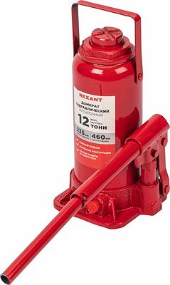 REXANT 80-0614 Домкрат гидравлический бутылочный 12т REXANT