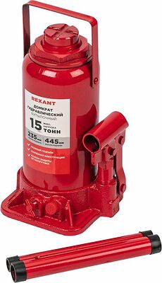 REXANT 80-0615 Домкрат гидравлический бутылочный 15т REXANT