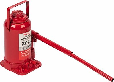 REXANT 80-0616 Домкрат гидравлический бутылочный 20т REXANT