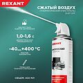 REXANT Пневматический очиститель пыли DUST OFF 400 мл REXANT 85-0001 (85-0001) REXANT Пневматический очиститель пыли DUST OFF 400 мл REXANT 85-0001 (85-0001)