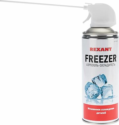 REXANT 85-0005 Аэрозоль-охладитель FREEZER, 520мл (400мл) REXANT