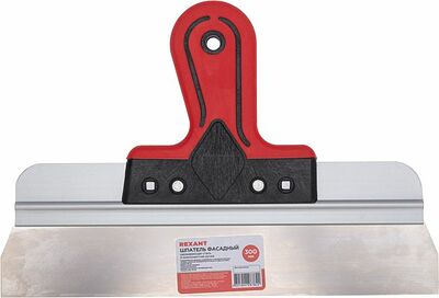 REXANT 89-0215 Шпатель фасадный, нержавеющая сталь, 300мм, 2-компонентная ручка REXANT