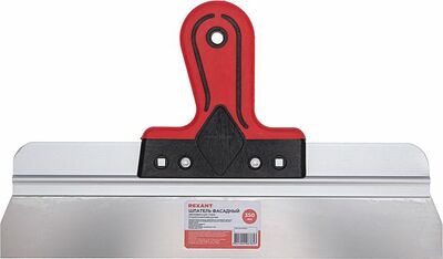 REXANT 89-0216 Шпатель фасадный, нержавеющая сталь, 350мм, 2-компонентная ручка REXANT