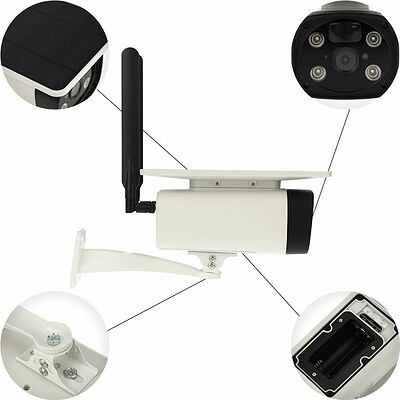 SECURIC SEC-SF-103W Умная автономная беспроводная Wi-Fi камера SECURIC