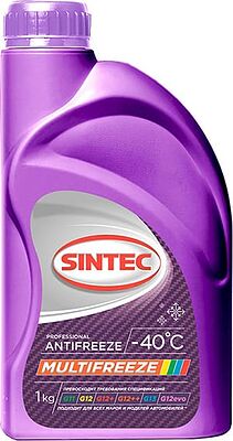 Sintec Multifreeze G11/G12/G12+ Антифриз фиолетовый, 1 кг