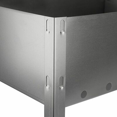 СОКОЛ 62-0008 Мангал сборный Эконом 400х250х400мм, с 6 шампурами, в гофрированной картонной коробке СОКОЛ