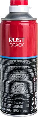 Venwell Rust Crack VW-SL-001RU растворитель ржавчины (жидкий ключ), аэрозоль 400 мл с трубкой