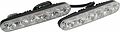 Вымпел DRL-HP-L6 (5047) дневные ходовые огни, 6 светодиодов SMD 5050, металлический корпус IP65, 2 шт.