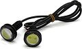 Вымпел DRL-YY-3W (5082) врезные дневные ходовые огни Ø22 мм, светодиод COB, алюминиевый корпус, стеклянная линза, 2 шт. Вымпел DRL-YY-3W (5082) врезные дневные ходовые огни Ø22 мм, светодиод COB, алюминиевый корпус, стеклянная линза, 2 шт.