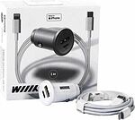 Wiiix UCC-2-40-CB-710aU8(1.0) Комплект для быстрой зарядки USB-Lightning/ USB-Type-C 1м , белый Wiiix UCC-2-40-CB-710aU8(1.0) Комплект для быстрой зарядки USB-Lightning/ USB-Type-C 1м , белый