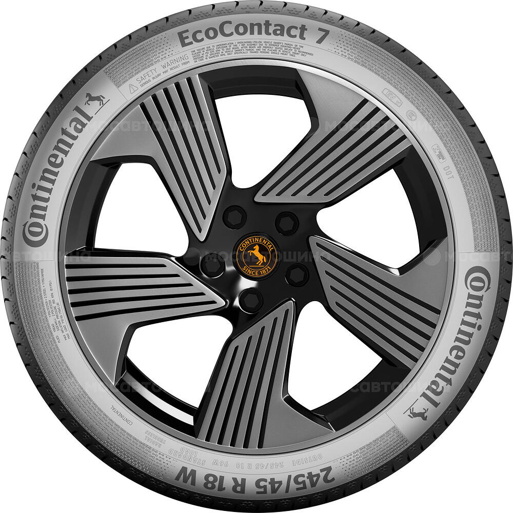 Жақтан көрініс  Continental ContiEcoContact 7 215/50 R18 92T