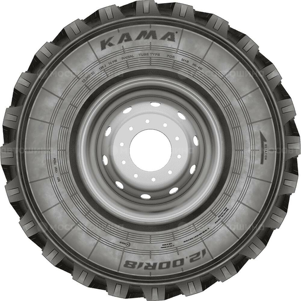 Жақтан көрініс  Кама 431 12x18 136J PR16 (Универсальные)
