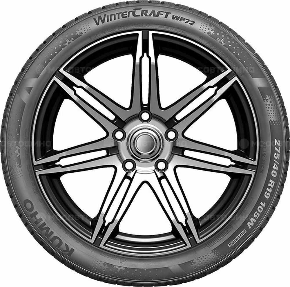 Жақтан көрініс Kumho Wintercraft WP72 275/40 R19 105W XL