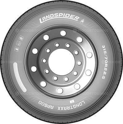 Landspider Longtraxx AP600 295/80 R22,5 154/149M PR18 M+S 3PMSF (Универсальные)