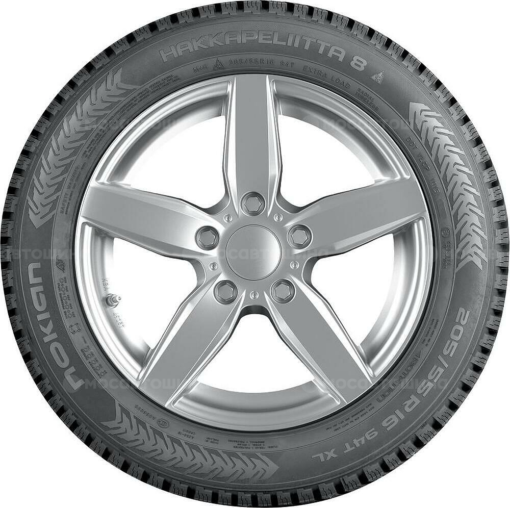 Жақтан көрініс  Nokian Hakkapeliitta 8 235/45 R19 99H