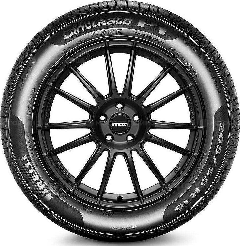 Жақтан көрініс  Pirelli Cinturato P1 Verde 195/55 R16 87H RF