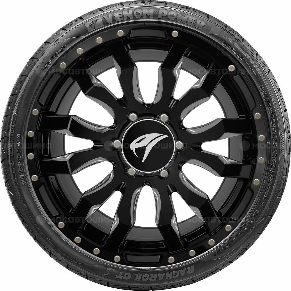 Жақтан көрініс  Venom Power Ragnarok GTS 245/45 R20 103W (BLK)