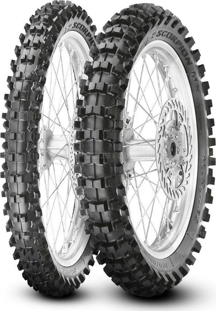 Pirelli Scorpion MX32 Mid Soft 110/90 R19 62M Stadium NHS (Задняя)