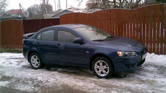 Дискілер Mitsubishi MI13 R16 на автомобиле Mitsubishi Lancer X [73]