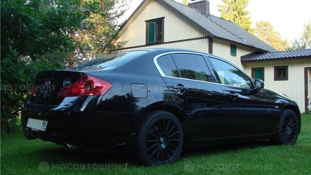 Дискілер OZ Racing Superturismo GT R18 на автомобиле Infiniti M35 [28]