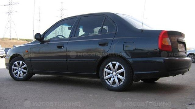 Дискілер Скад Кассандра R14 на автомобиле Hyundai Accent [114]