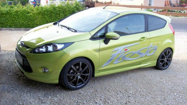 Дискілер Borbet LV4 R18 на автомобиле Ford Fiesta [201]